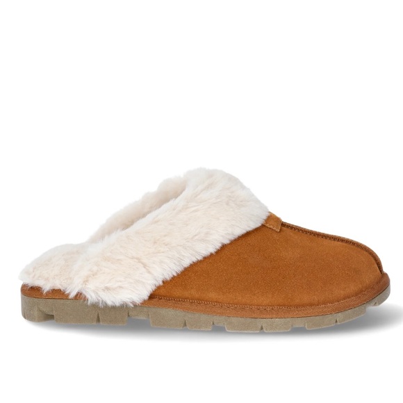 NWT Joyspun Women's Suede Clog Slippers SIZE: 9 - Picture 4 of 9